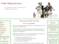crittersittingservices.com