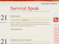 survivalspeak.com