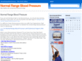normalrangebloodpressure.com