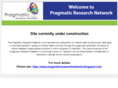 pragmaticresearchnetwork.org