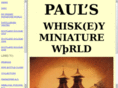 paulswhiskyminiatureworld.com