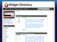 widget-directory.org