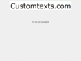 customtexts.com
