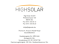 highsolar.de