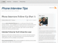 phoneinterviewtips.org