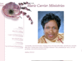 mariecarrierministries.com