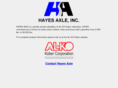 hayesaxle.com