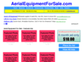 aerialequipmentforsale.com