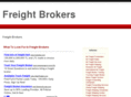 best-freight-brokers.com
