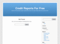 creditreportsforfree.org