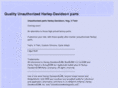 unauthorizedharleyparts.com