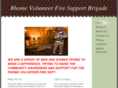 rhomevolunteerfiresupportbrigade.org