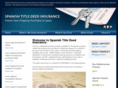 spanishtitledeedinsurance.com