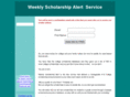 weeklyscholarshipalert.com