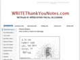 writethankyounotes.com