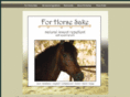 forhorsesake.com