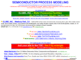 semiconductorprocessmodeling.com