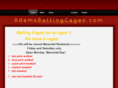 adamsbattingcages.com