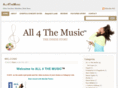 all4themusic.com