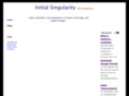 initialsingularity.com
