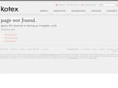 kotexwing.com