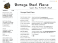 storageshedplans.net