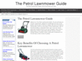 thepetrollawnmowerguide.com