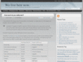 weliveherenow.net