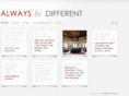 alwaysbedifferent.com