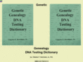 dnatestingdictionary.com