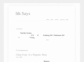 ithsays.com