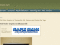 simplesignsthomasville.com