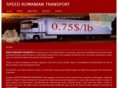 speedromaniantransport.com