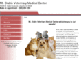 mtdiabloveterinarymedicalcenter.com
