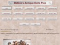 debbiesantiquedollsplus.com