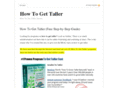 howtogettallersecrets.com