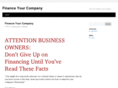 financeyourcompany.com