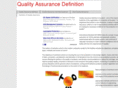 qualityassurancedefinition.com