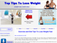 toptipstoloseweight.com