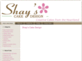 shayscakedesign.com