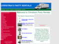 christinaspartyrentals.net