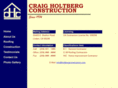 holtbergconstruction.com