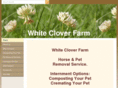 whitecloverfarm.com