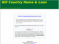 hillcountryhomeloan.com