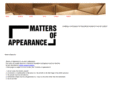 mattersofappearance.com