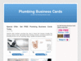 plumbingbusinesscards.com