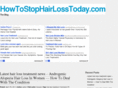 howtostophairlosstoday.com