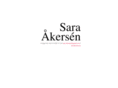 saraakersen.com