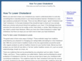 howtolowercholesterol.net