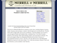 merrillandmerrill.com